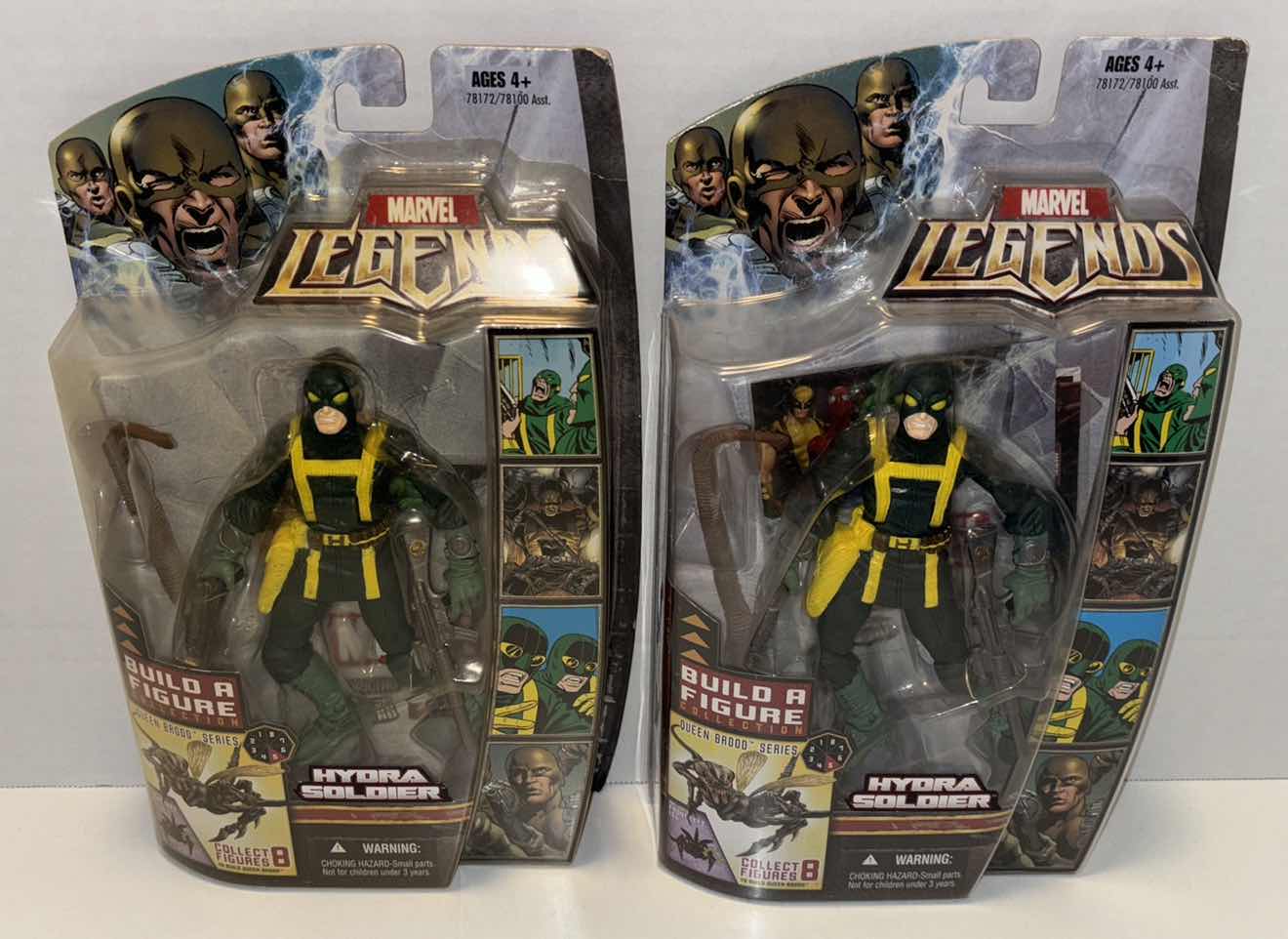Photo 1 of NEW HASBRO MARVEL LEGENDS BUILD A FIGURE COLLECTION “HYDRA SOLDIER” ACTION FIGURE & ACCESSORIES 2-PACK