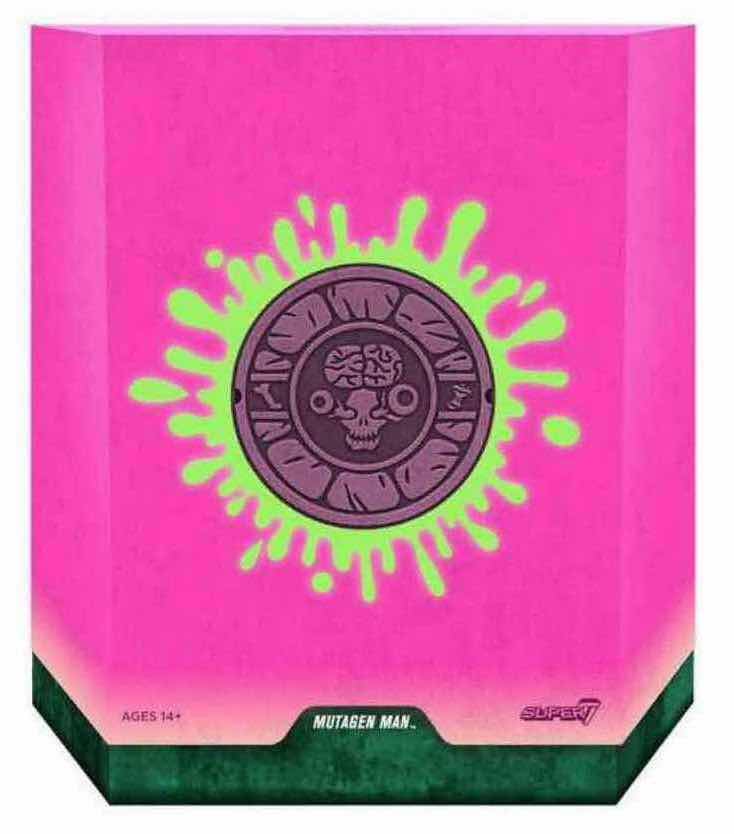 Photo 6 of NEW SUPER 7 TEENAGE MUTANT NINJA TURTLES ULTIMATE ACTION FIGURE & ACCESSORIES, ENTERTAINMENT EARTH EXCLUSIVE LIMITED EDITION GLOW IN THE DARK “MUTAGEN MAN”