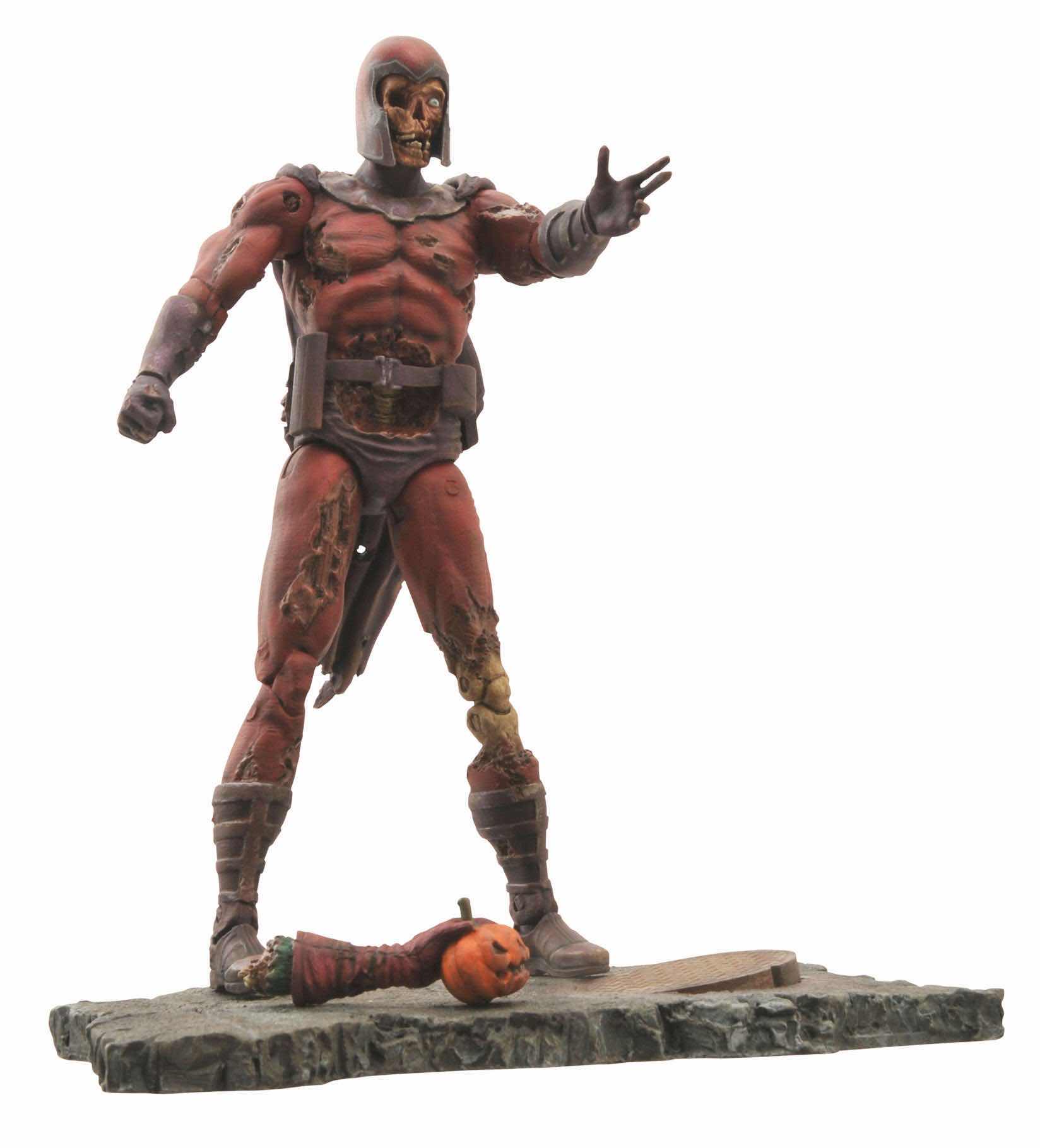 Photo 1 of NEW DIAMOND SELECT 2014 MARVEL “ZOMBIE MAGNETO” SPECIAL COLLECTOR EDITION ACTION FIGURE & ACCESSORIES