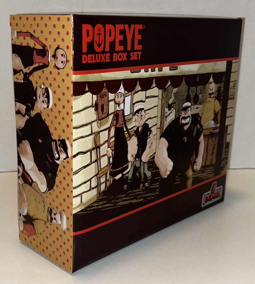 Photo 3 of NEW MEZCO TOYZ 5 POINTS POPEYE DELUXE BOX SET (4 ACTION FIGURES & ACCESSORIES)