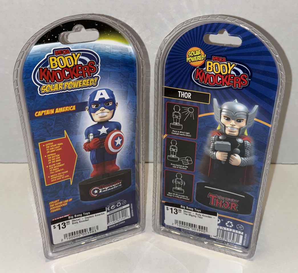 Photo 2 of NEW NECA BODY KNOCKERS 2-PACK, “CAPTAIN AMERICA” & “THE MIGHTY THOR”
