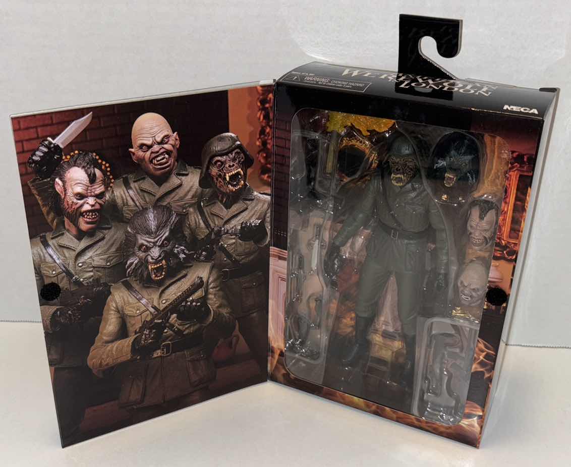 Photo 3 of NEW NECA AN AMERICAN WEREWOLF IN LONDON ULTIMATE NIGHTMARE DEMONS ACTION FIGURE & ACCESSORIES 2-PACK