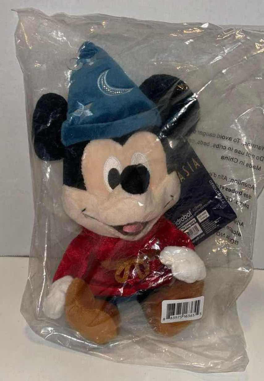 Photo 3 of NEW KIDROBOT DISNEY FANTASIA, “SORCERER MICKEY” PHUNNY PLUSH 8” (1)