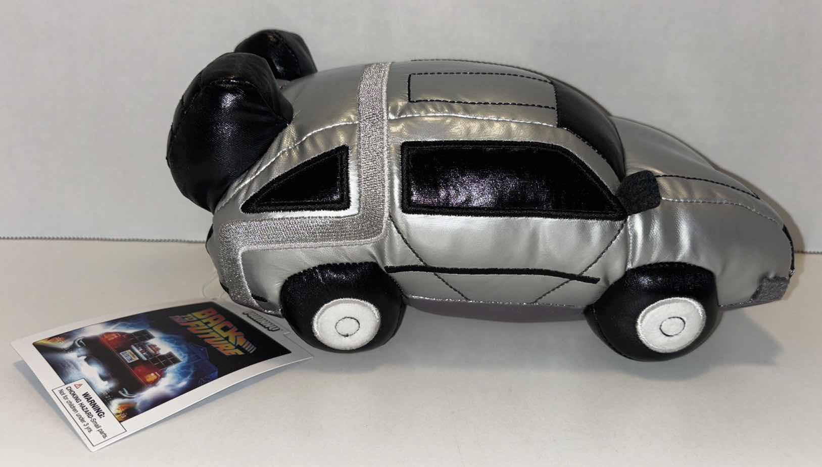 Photo 4 of NEW KIDROBOT BACK TO THE FUTURE “DELOREAN TIME MACHINE” PHUNNY PLUSH (1)