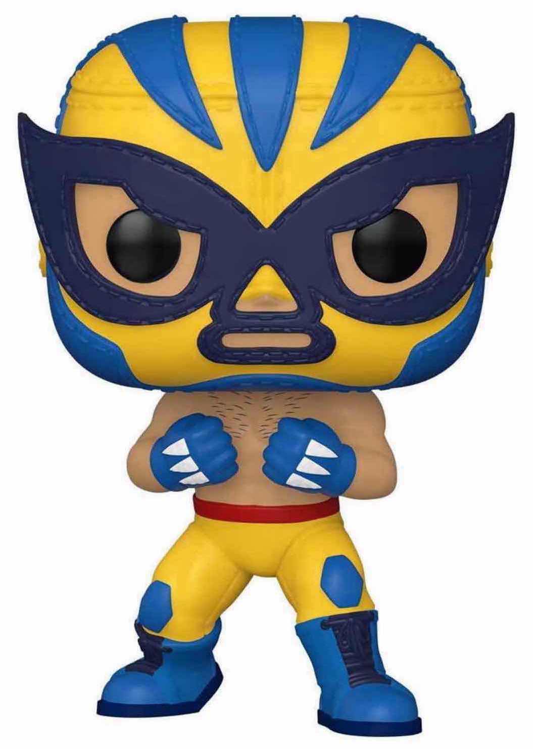 Photo 3 of NEW FUNKO POP! MARVEL LUCHA LIBRE EDITION EXCLUSIVE MARVEL COLLECTOR CORPS BOBBLE-HEAD, #706 EL ARACNO (SPIDER-MAN) & #711 EL ANIMAL INDESTRUCTIBLE (WOLVERINE)