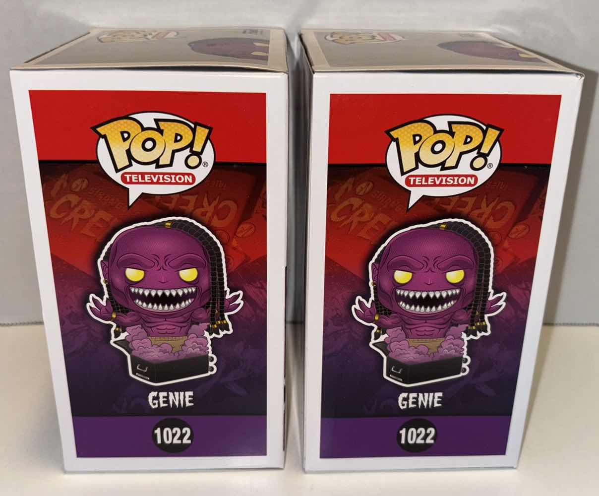 Photo 1 of NEW FUNKO POP! TELEVISION VINYL FIGURE 2-PACK, CREEPSHOW #1022 GENIE