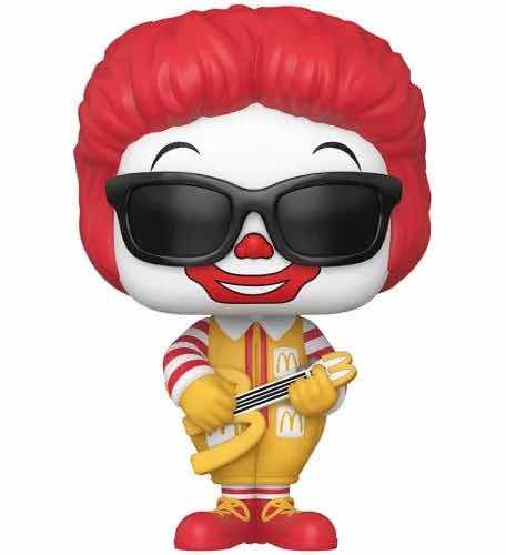 Photo 2 of NEW FUNKO POP! AD ICONS VINYL FIGURE 2-PACK, MCDONALD’S #109 ROCK OUT RONALD MCDONALD & #113 ROCKSTAR MCNUGGET