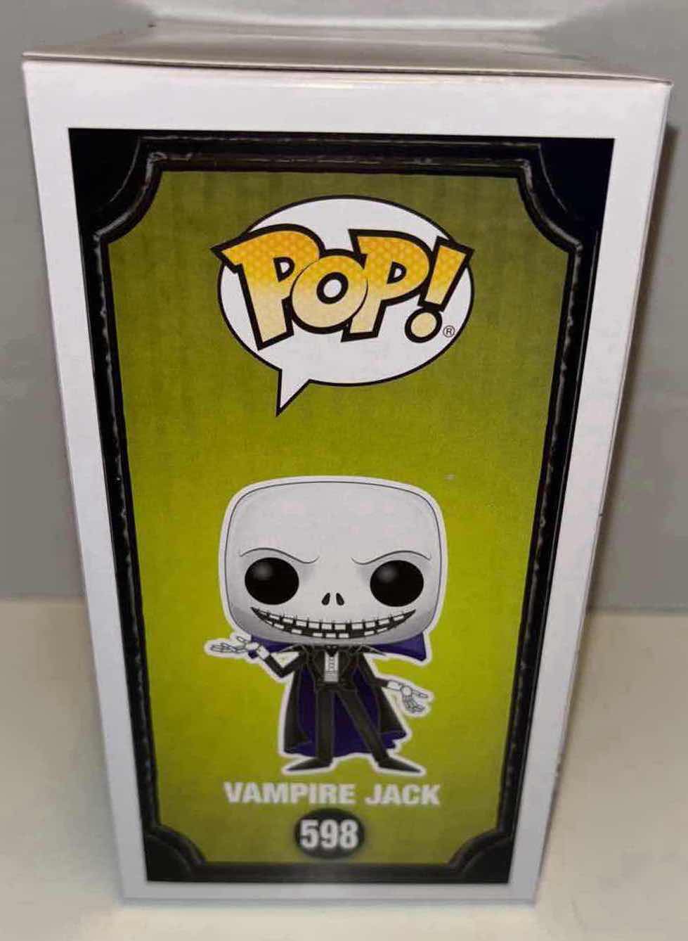 Photo 3 of NEW FUNKO POP! DISNEY VINYL FIGURE 6-PACK, NIGHTMARE BEFORE CHRISTMAS #598 VAMPIRE JACK