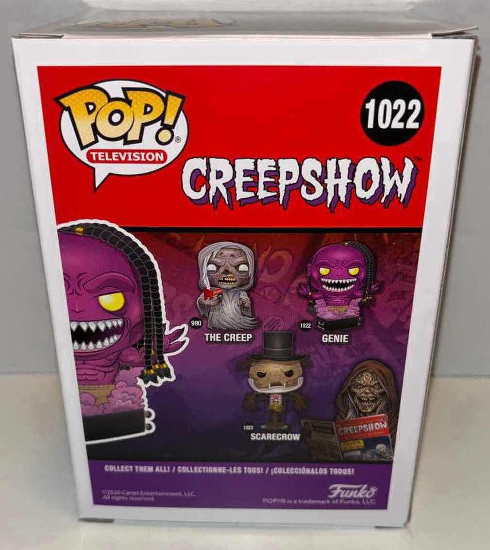 Photo 4 of NEW FUNKO POP! TELEVISION VINYL FIGURE 6-PACK, CREEPSHOW #1022 GENIE