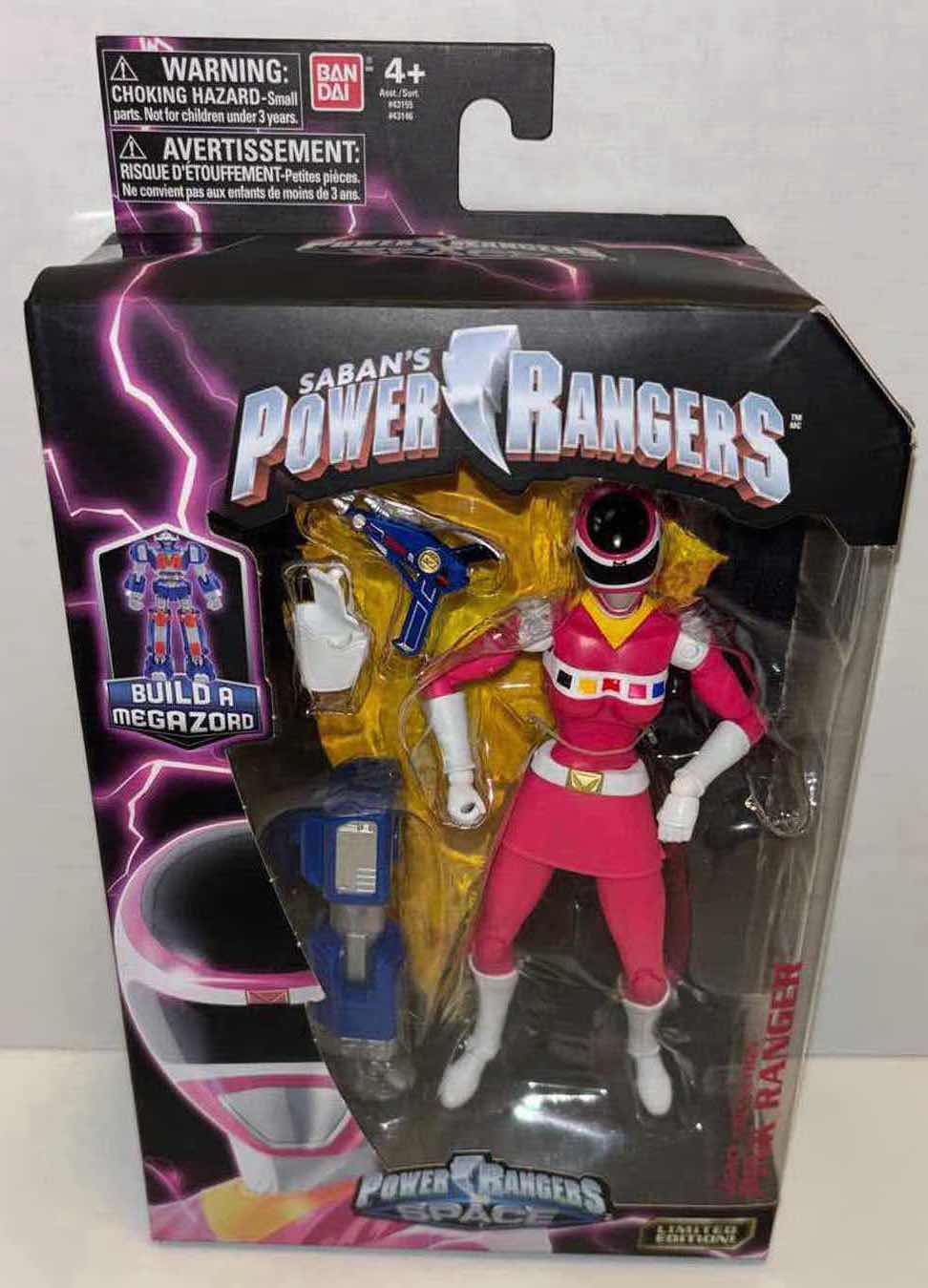 Photo 6 of NEW BANDAI SABAN’S POWER RANGERS ACTION FIGURES & ACCESSORIES 5-PACK, POWER RANGERS IN SPACE LIMITED EDITION LEGACY COLLECTION “RED RANGER, BLACK RANGER, YELLOW RANGER, BLUE RANGER & PINK RANGER”