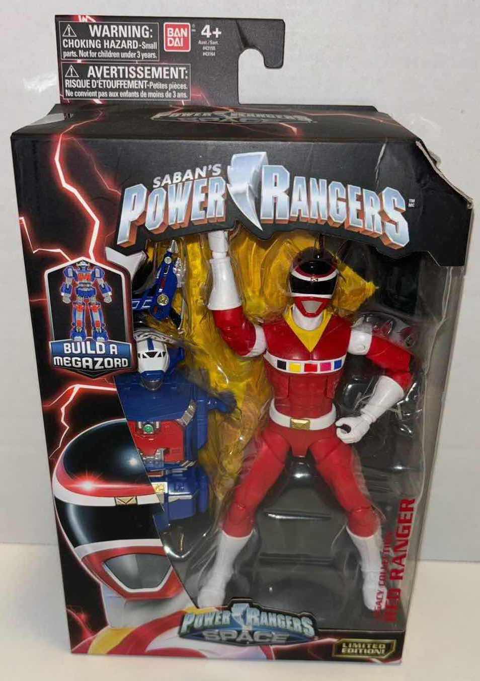 Photo 2 of NEW BANDAI SABAN’S POWER RANGERS ACTION FIGURES & ACCESSORIES 5-PACK, POWER RANGERS IN SPACE LIMITED EDITION LEGACY COLLECTION “RED RANGER, BLACK RANGER, YELLOW RANGER, BLUE RANGER & PINK RANGER”
