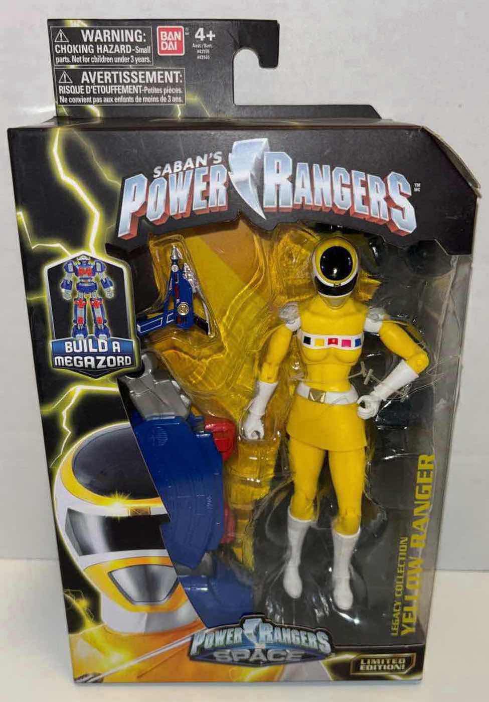 Photo 4 of NEW BANDAI SABAN’S POWER RANGERS ACTION FIGURES & ACCESSORIES 5-PACK, POWER RANGERS IN SPACE LIMITED EDITION LEGACY COLLECTION “RED RANGER, BLACK RANGER, YELLOW RANGER, BLUE RANGER & PINK RANGER”
