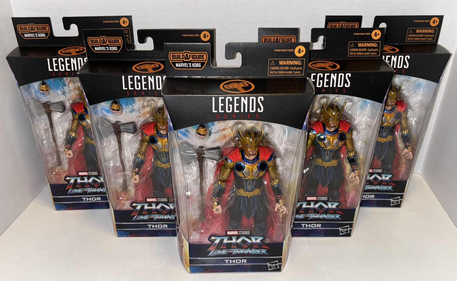 Photo 1 of NEW HASBRO MARVEL STUDIOS THOR LOVE & THUNDER 5-PACK ACTION FIGURE & ACCESSORIES, “THOR”