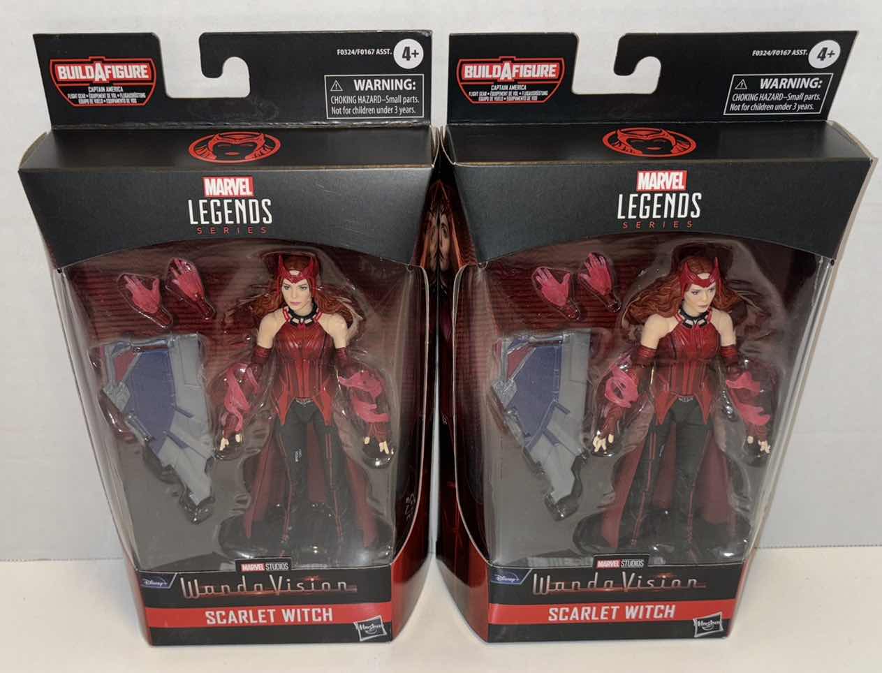 Photo 1 of NEW HASBRO MARVEL STUDIOS LEGENDS SERIES WANDA VISION 2-PACK ACTION FIGURE & ACCESSORIES, “SCARLET WITCH”