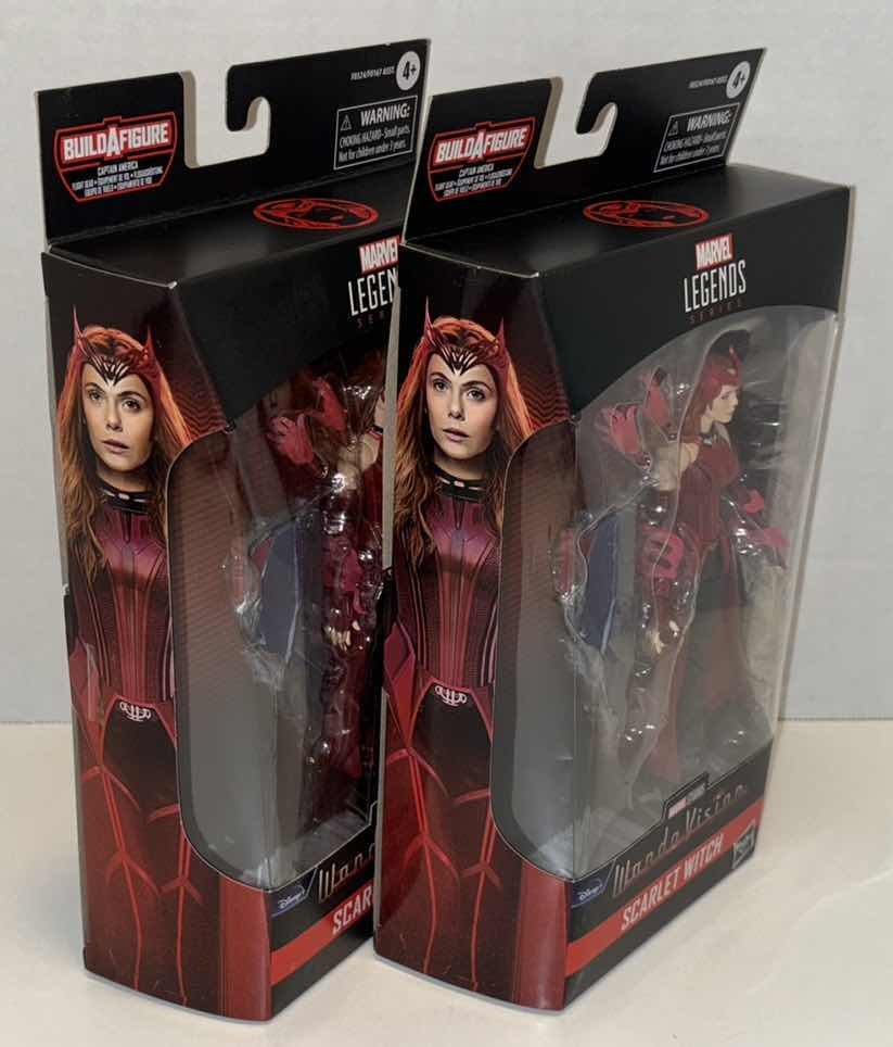 Photo 2 of NEW HASBRO MARVEL STUDIOS LEGENDS SERIES WANDA VISION 2-PACK ACTION FIGURE & ACCESSORIES, “SCARLET WITCH”