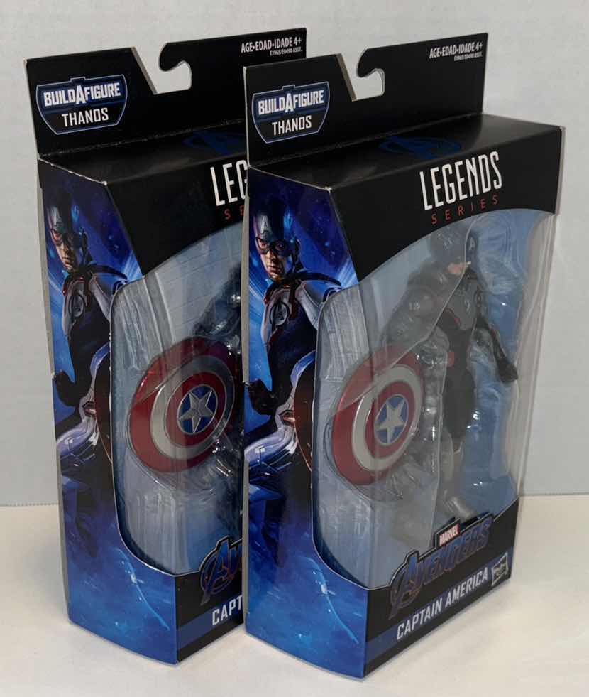 Photo 2 of NEW HASBRO MARVEL LEGENDS SERIES AVENGERS 2-PACK ACTION FIGURE & ACCESSORIES, “CAPTAIN AMERICA”