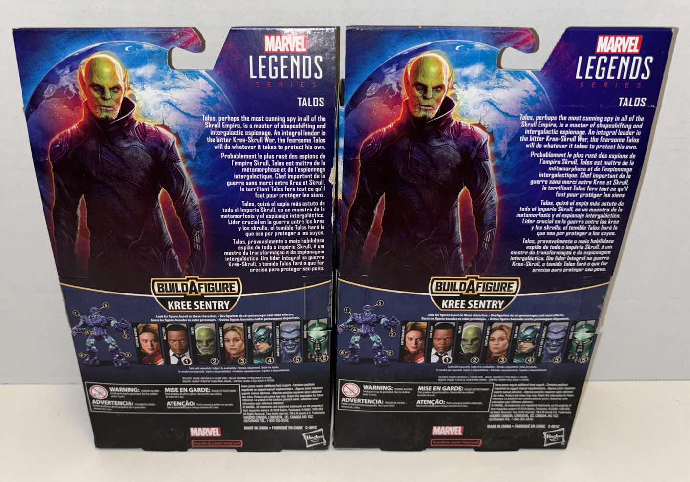 Photo 3 of NEW HASBRO MARVEL LEGENDS SERIES CAPTAIN MARVEL 2-PACK ACTION FIGURE & ACCESSORIES, “TALOS”