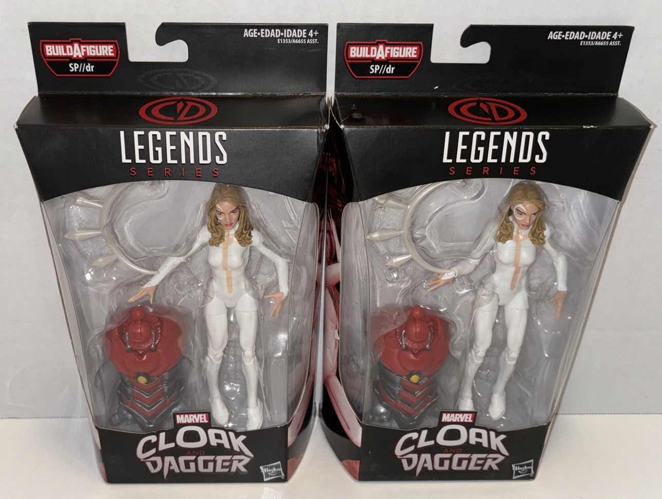 Photo 1 of NEW HASBRO MARVEL LEGENDS SERIES 2-PACK ACTION FIGURE & ACCESSORIES, “CLOAK AND DAGGER”