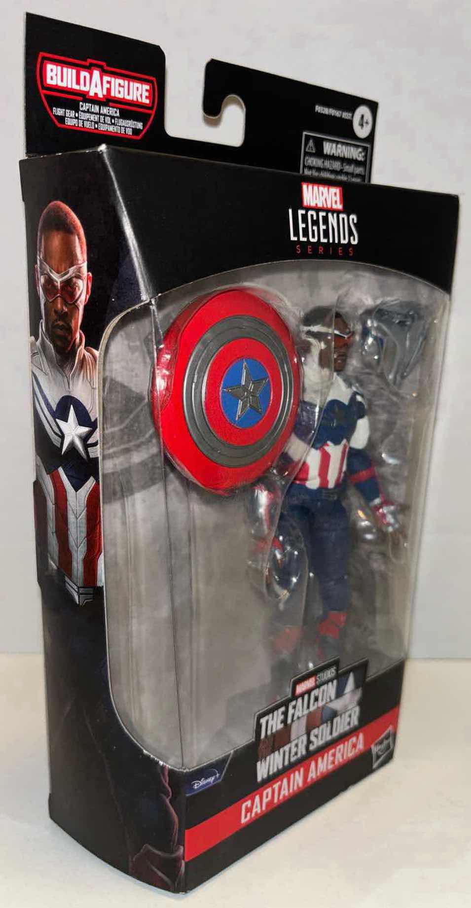 Photo 2 of NEW HASBRO MARVEL LEGENDS SERIES THE FALCON AND THE WINTER SOLDIER ACTION FIGURE & ACCESSORIES, “CAPTAIN AMERICA”