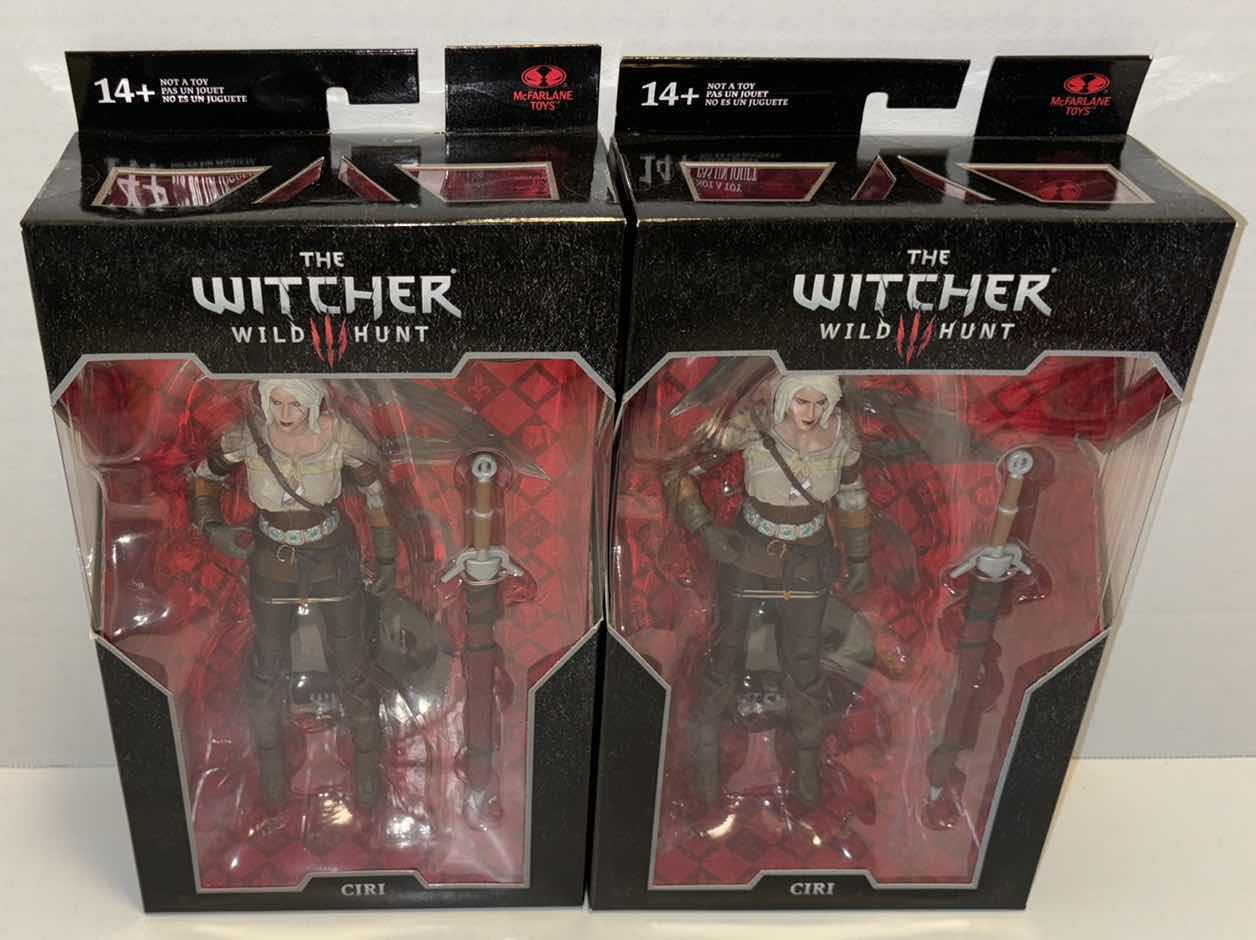 Photo 1 of NEW MCFARLANE TOYS THE WITCHER WILD HUNT 2-PACK  “CIRI” ACTION FIGURE & ACCESSORIES