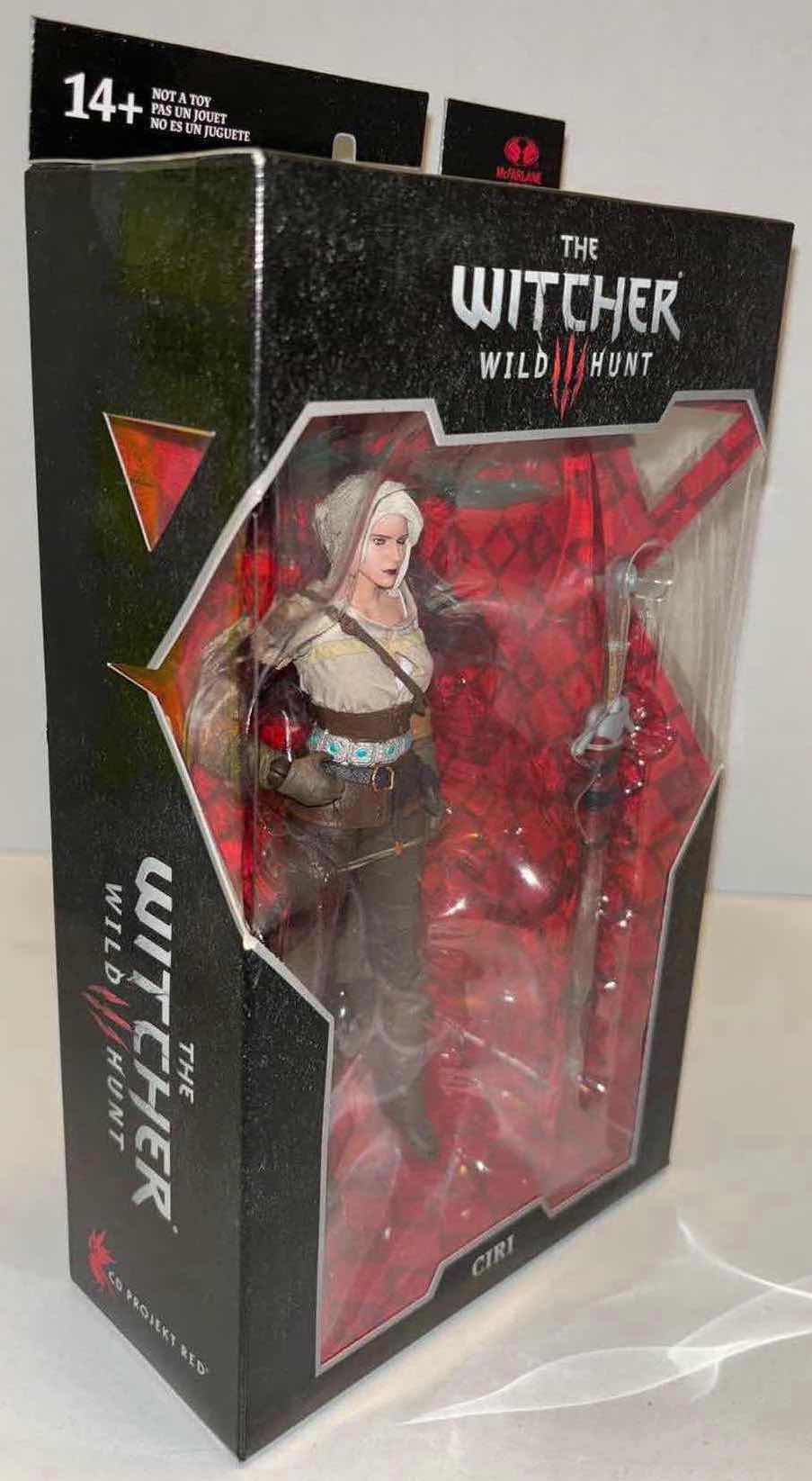Photo 3 of NEW MCFARLANE TOYS THE WITCHER WILD HUNT 2-PACK  “CIRI” ACTION FIGURE & ACCESSORIES