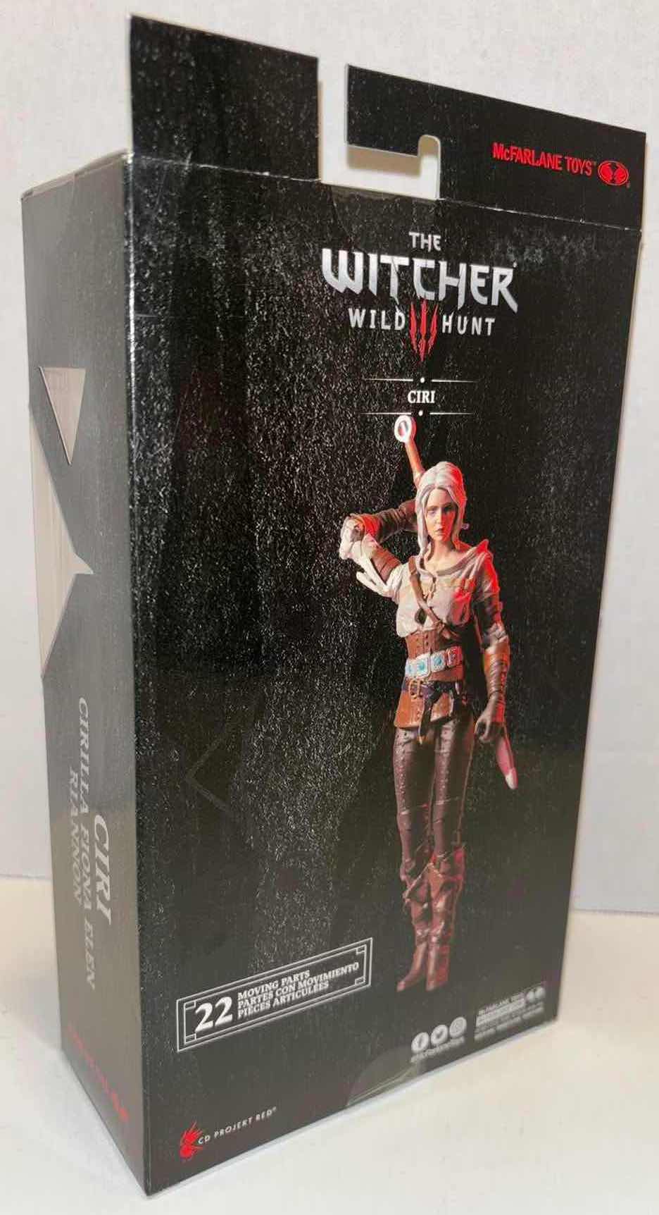 Photo 4 of NEW MCFARLANE TOYS THE WITCHER WILD HUNT 2-PACK  “CIRI” ACTION FIGURE & ACCESSORIES