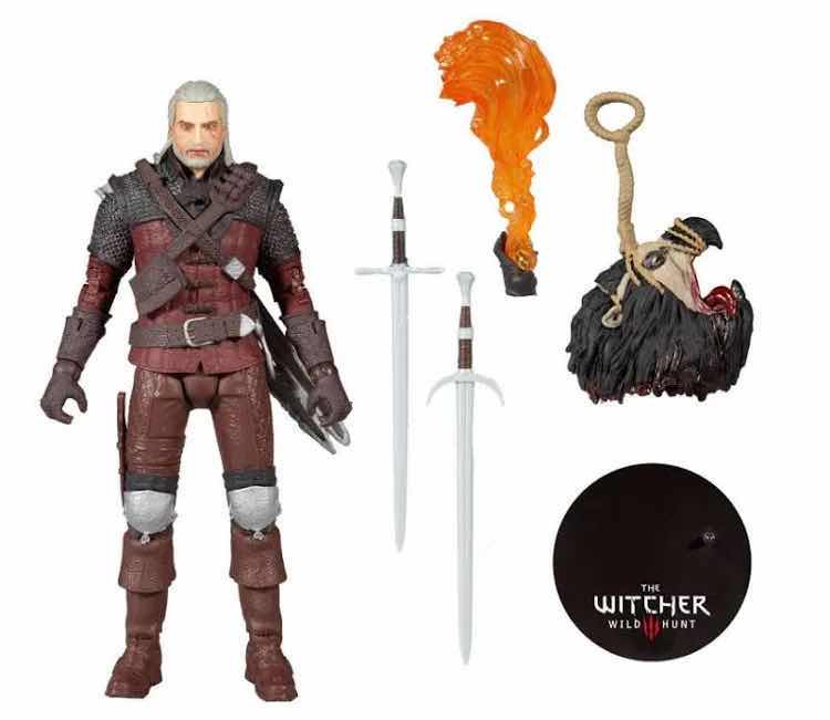 Photo 2 of NEW MCFARLANE TOYS THE WITCHER WILD HUNT 2-PACK “GERALT OF RIVIA” ACTION FIGURE & ACCESSORIES