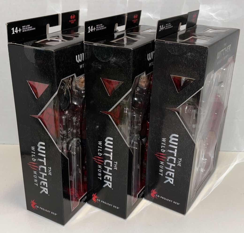 Photo 3 of NEW MCFARLANE TOYS THE WITCHER WILD HUNT 2-PACK “GERALT OF RIVIA” ACTION FIGURE & ACCESSORIES