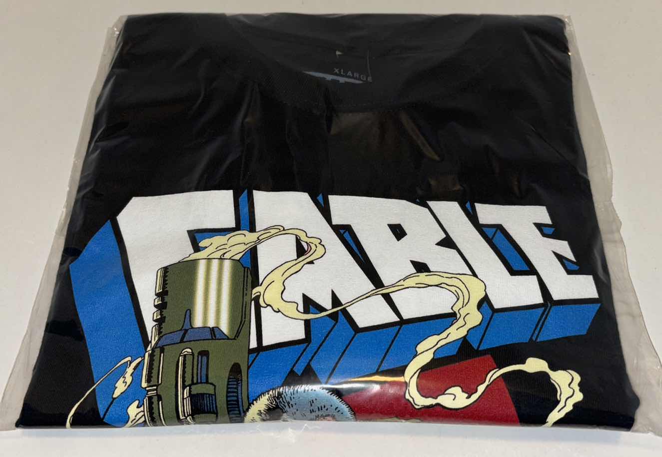 Photo 3 of NEW MARVEL X-MEN CABLE SHELL CASINGS T-SHIRT (BLACK, X-LARGE)