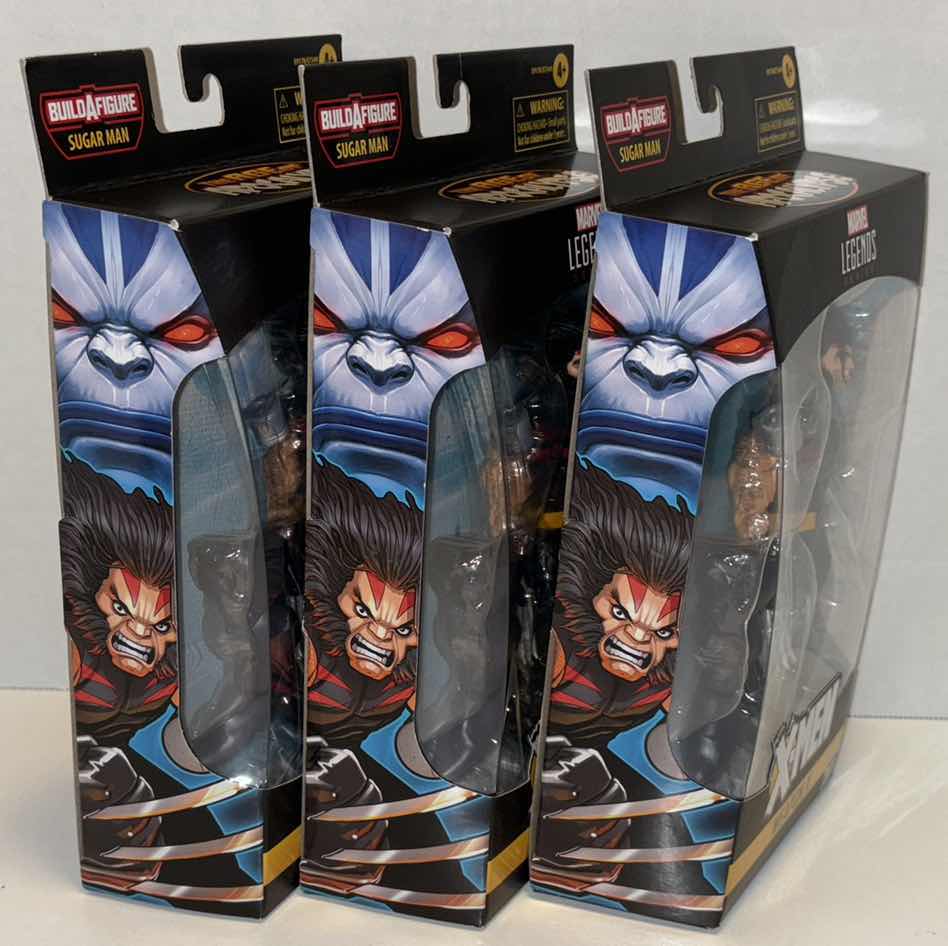 Photo 3 of NEW HASBRO MARVEL LEGENDS SERIES X-MEN THE AGE OF APOCALYPSE “WEAPON X” ACTION FIGURE & ACCESSORIES 3-PACK BUNDLE