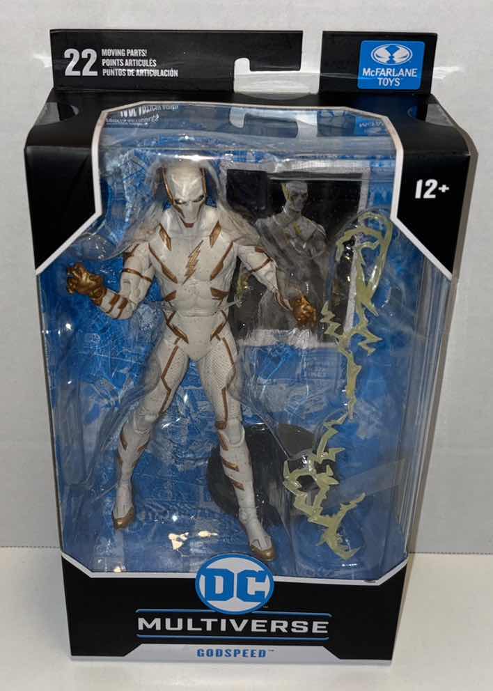 Photo 1 of NEW MCFARLANE TOYS DC MULTIVERSE ACTION FIGURE & ACCESSORIES, DC REBIRTH “GODSPEED”