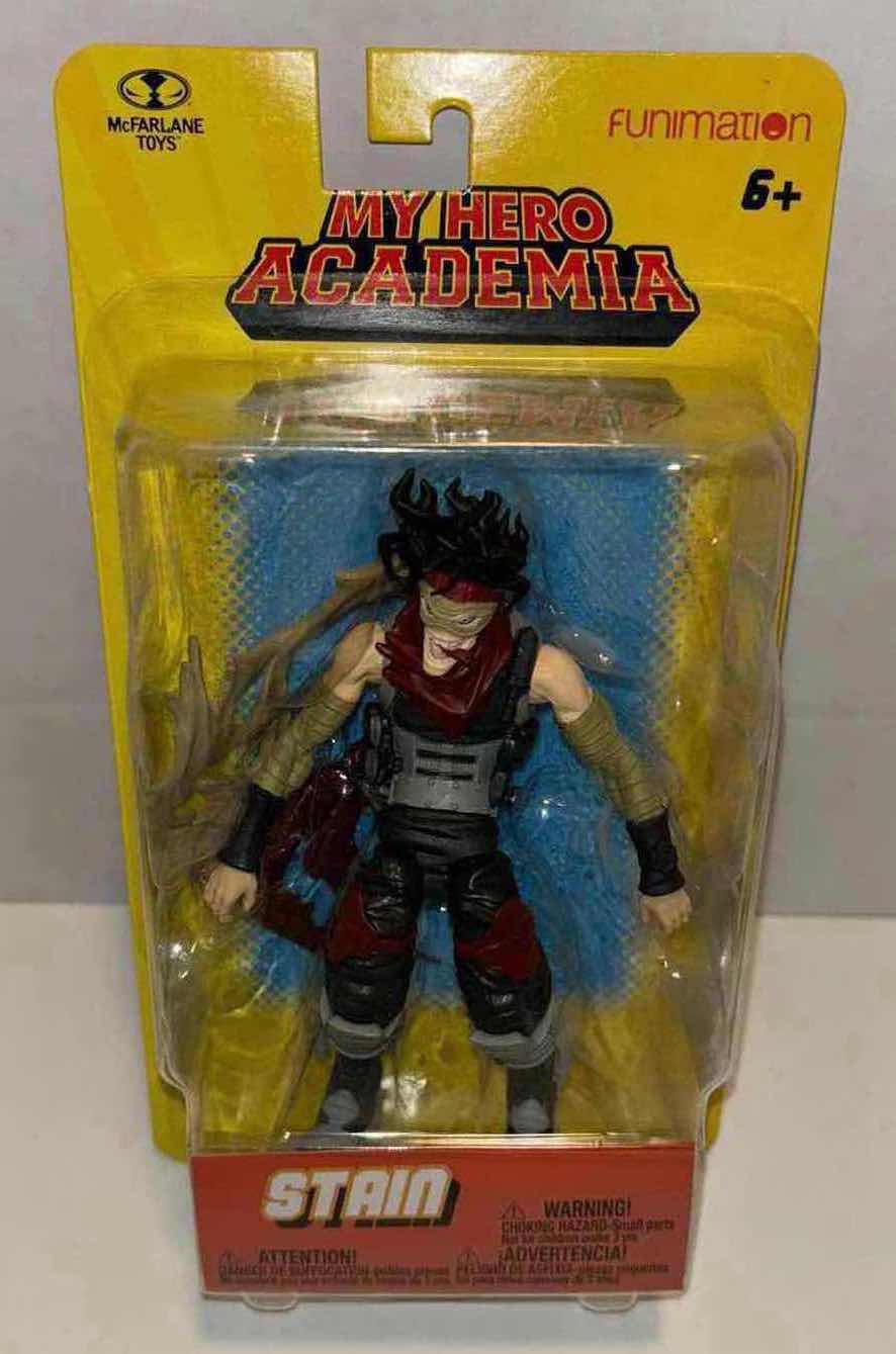 Photo 1 of NEW MCFARLANE TOYS MY HERO ACADEMIA ACTION FIGURE & ACCESSORIES, “STAIN”