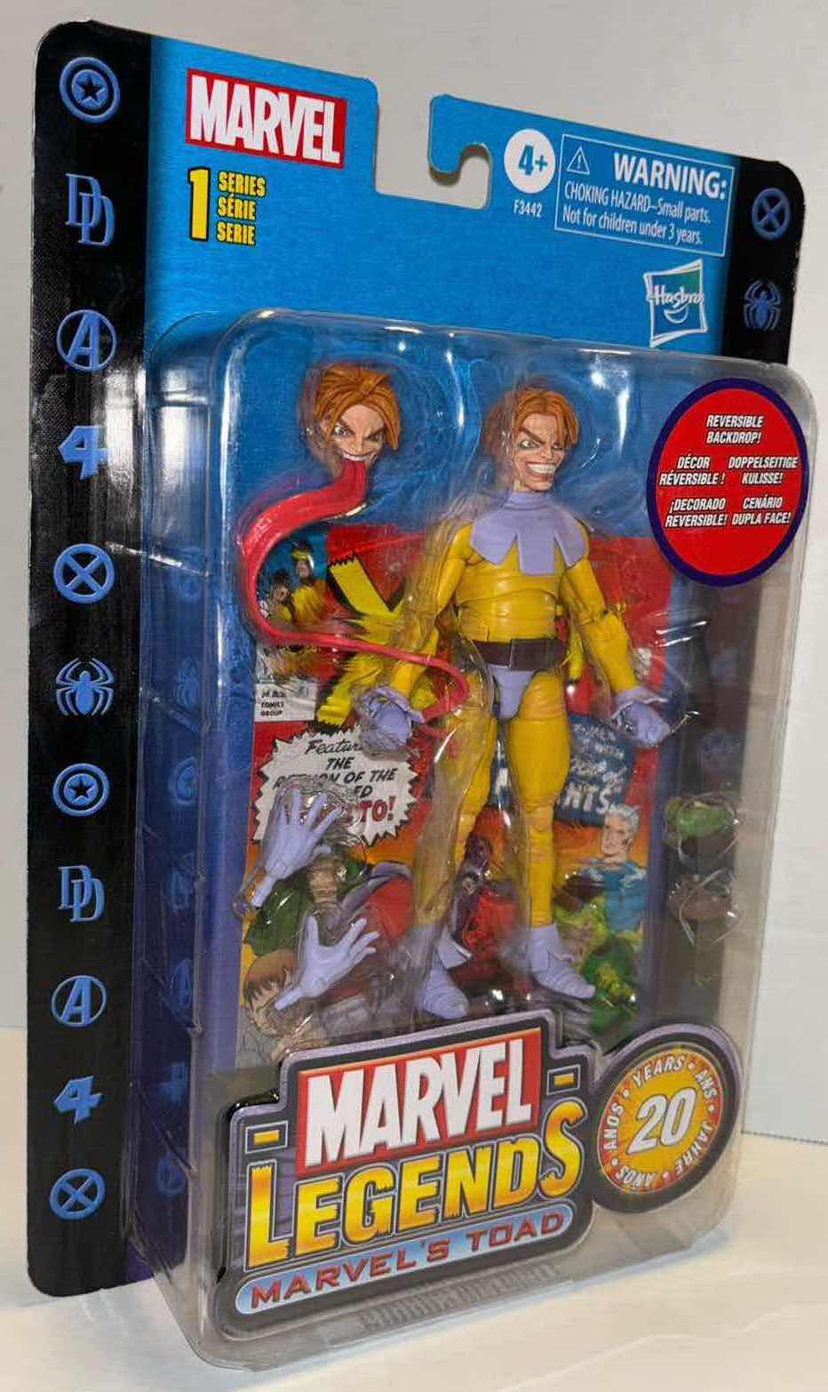 Photo 1 of NEW HASBRO MARVEL LEGENDS 20TH ANNIVERSARY RETRO COLLECTION ACTION FIGURE & ACCESSORIES, “MARVEL’S TOAD”