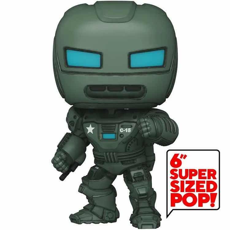 Photo 2 of NEW FUNKO POP! MARVEL STUDIOS WHAT IF…? BOBBLE-HEAD VINYL 6” SUPER SIZED POP FIGURE, #872 “THE HYDRA STOMPER”