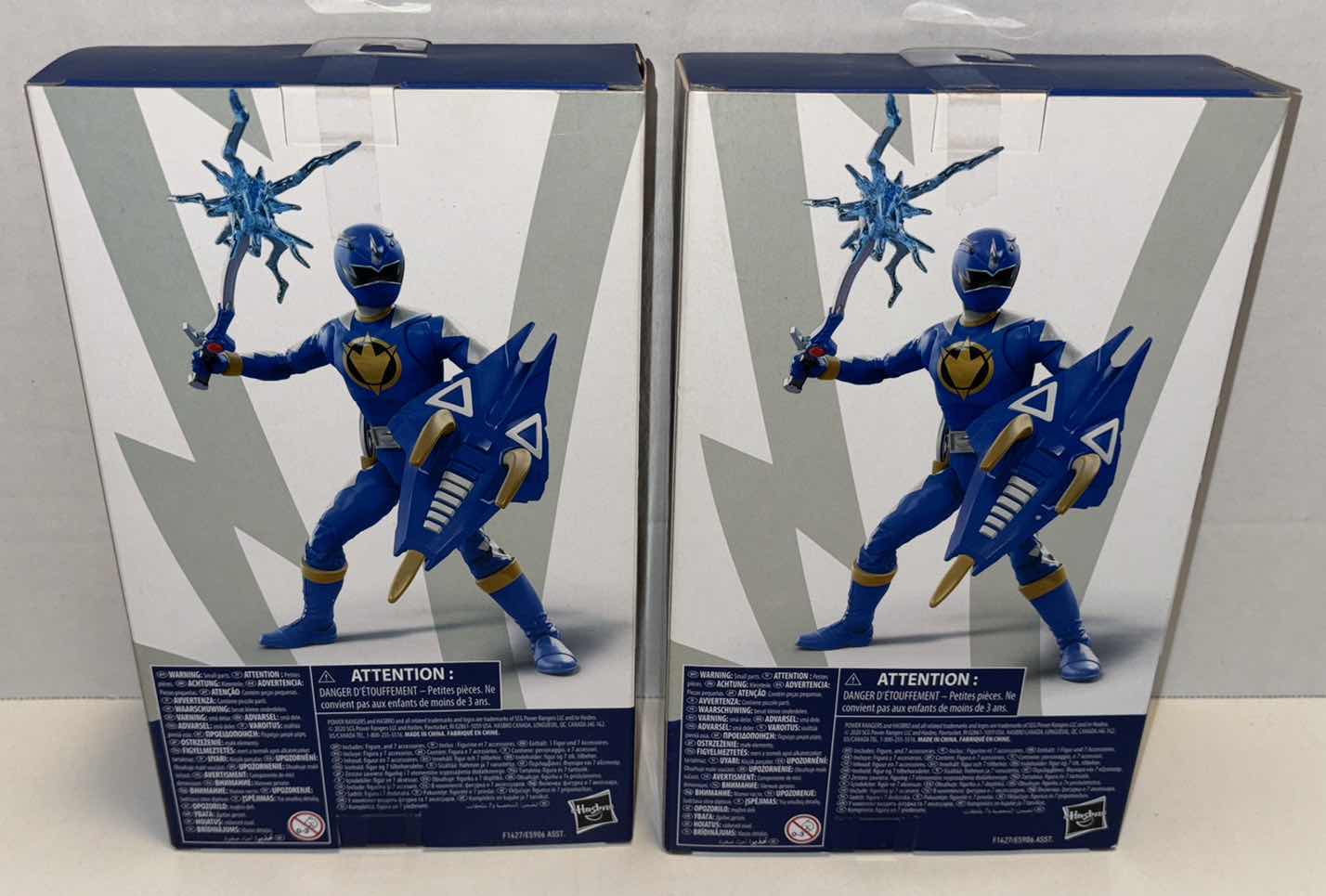 Photo 3 of NEW HASBRO POWER RANGERS LIGHTNING COLLECTION 2-PACK BUNDLE ACTION FIGURE & ACCESSORIES, DINO THUNDER BLUE RANGER