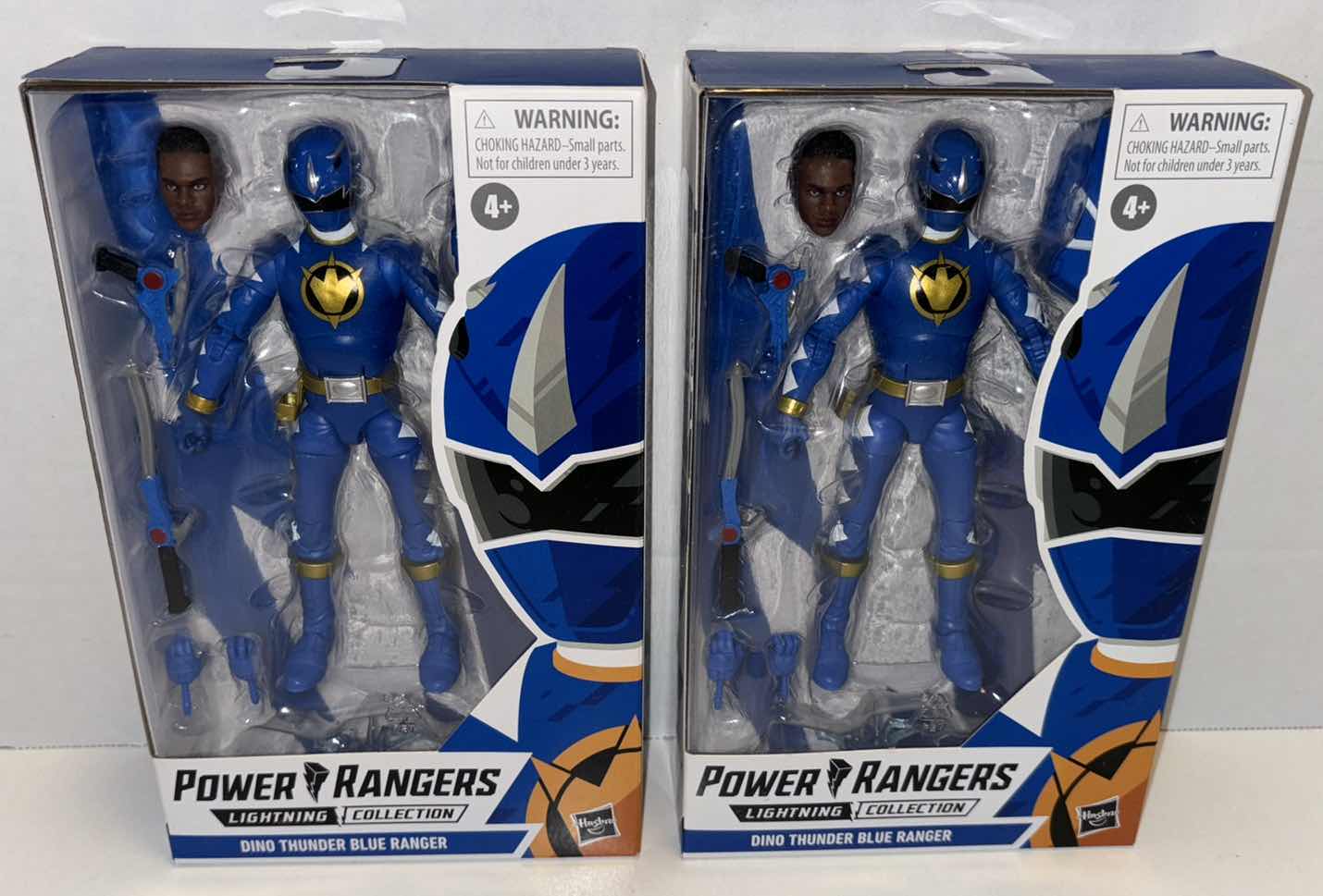 Photo 1 of NEW HASBRO POWER RANGERS LIGHTNING COLLECTION 2-PACK BUNDLE ACTION FIGURE & ACCESSORIES, DINO THUNDER BLUE RANGER