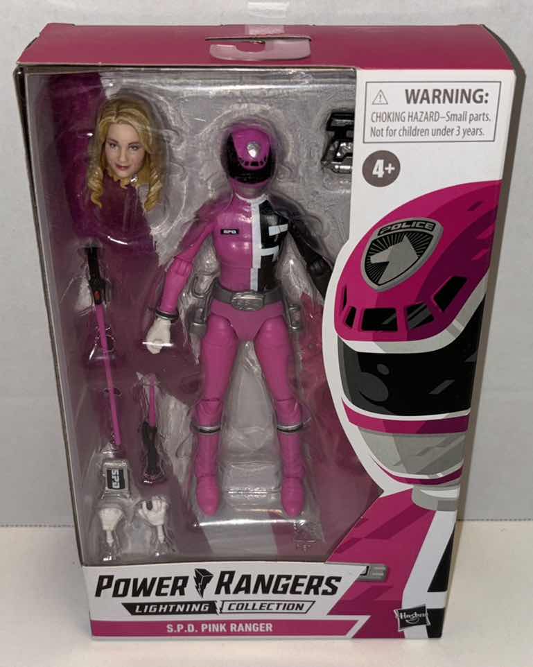 Photo 1 of NEW HASBRO POWER RANGERS LIGHTNING COLLECTION ACTION FIGURE & ACCESSORIES, S.P.D. PINK RANGER