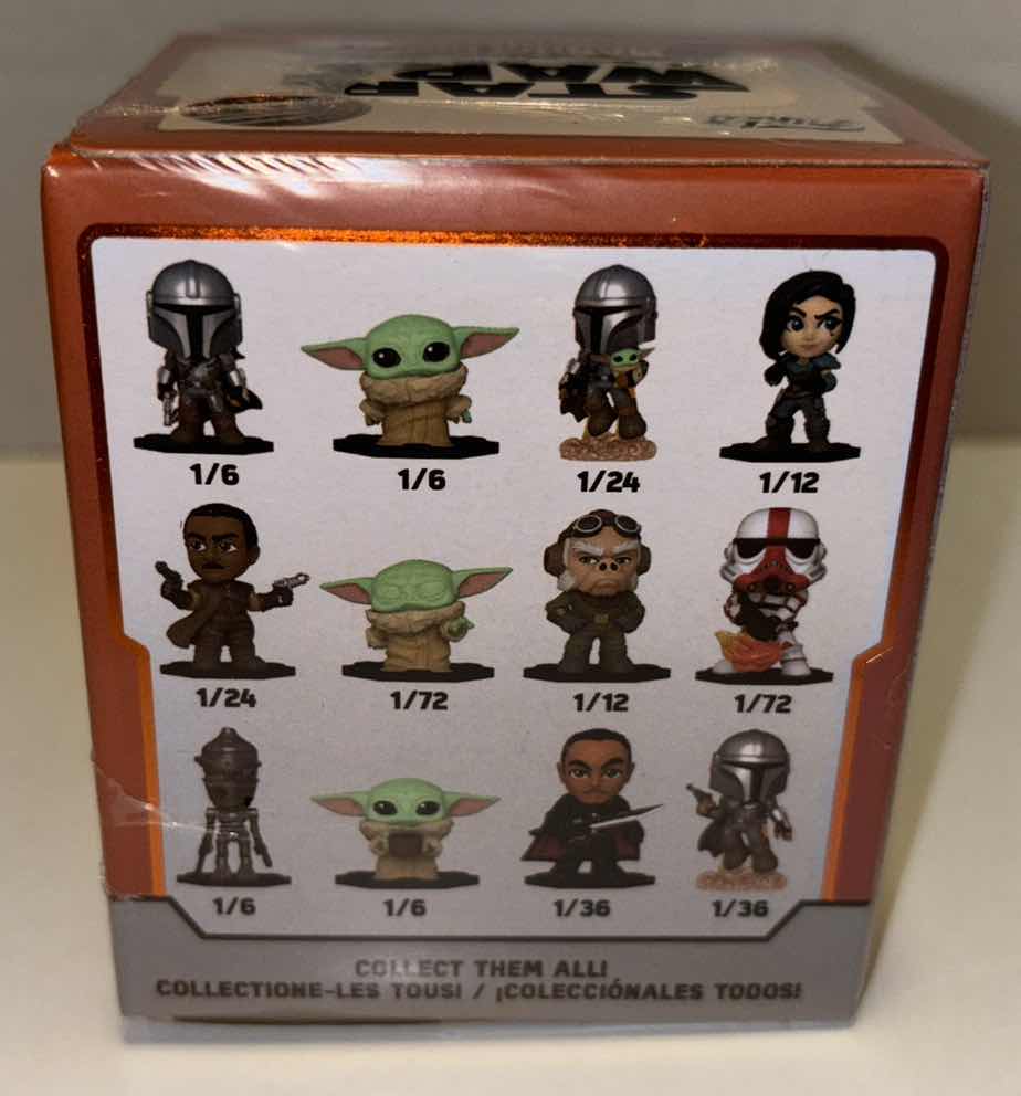 Photo 4 of NEW FUNKO STAR WARS THE MANDALORIAN MYSTERY MINIS BOBBLE-HEAD FIGURE 4-PACK BUNDLE