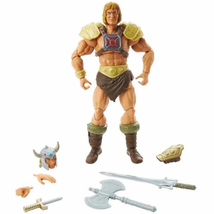 Photo 2 of NEW MATTEL MASTERVERSE MASTERS OF THE UNIVERSE NEW ETERNIA “HE-MAN” ACTION FIGURE & ACCESSORIES (1)