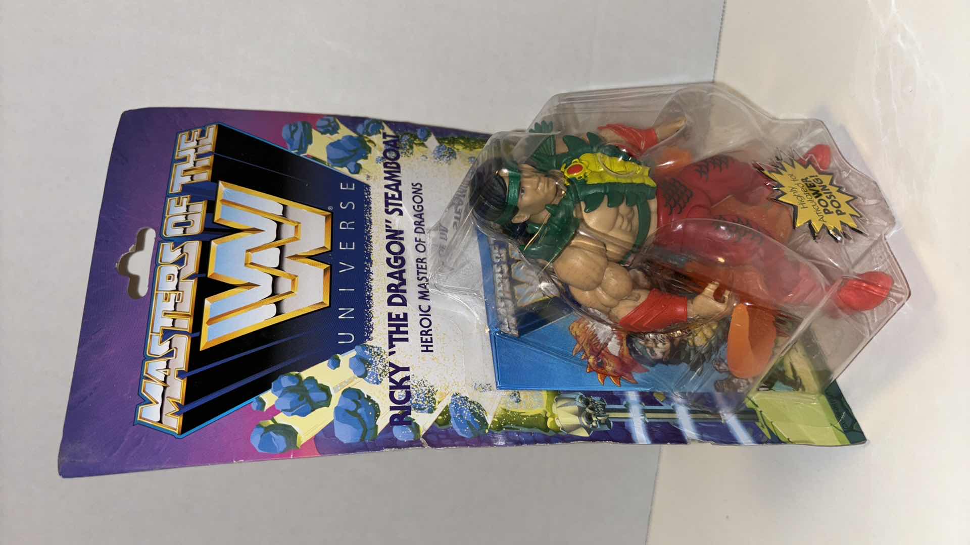 Photo 1 of NEW MATTEL MASTERS OF THE W UNIVERSE “RICKY THE DRAGON STEAMBOAT” ACTION FIGURE & ACCESSORIES (1)