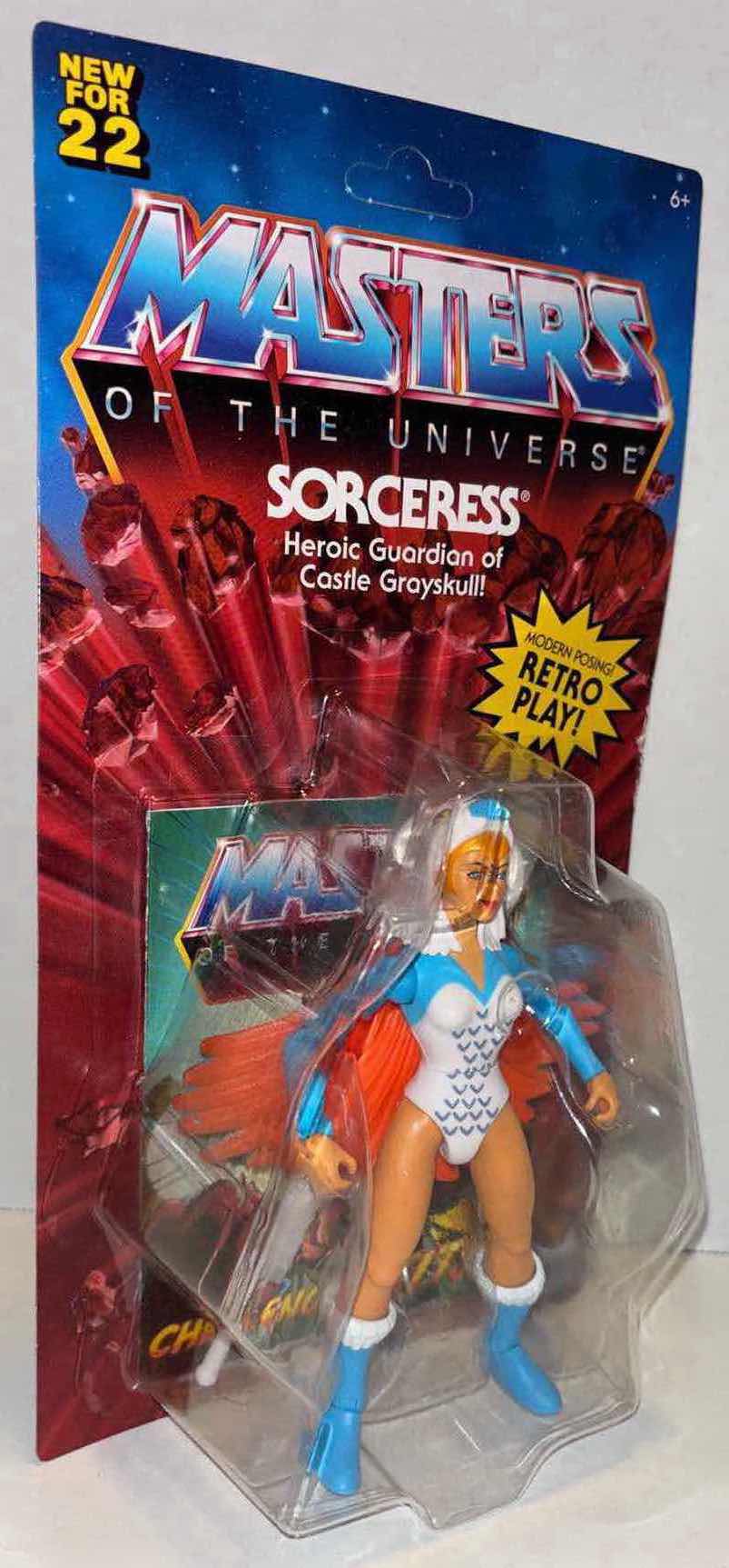 Photo 1 of NEW MATTEL MASTERS OF THE UNIVERSE “SORCERESS” ACTION FIGURE & ACCESSORIES (1)