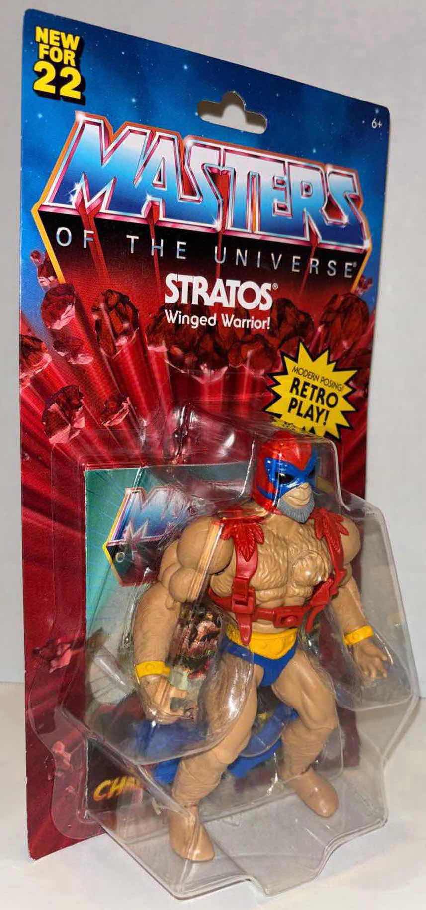 Photo 1 of NEW MATTEL MASTERS OF THE UNIVERSE “STRATOS” ACTION FIGURE & ACCESSORIES (1)