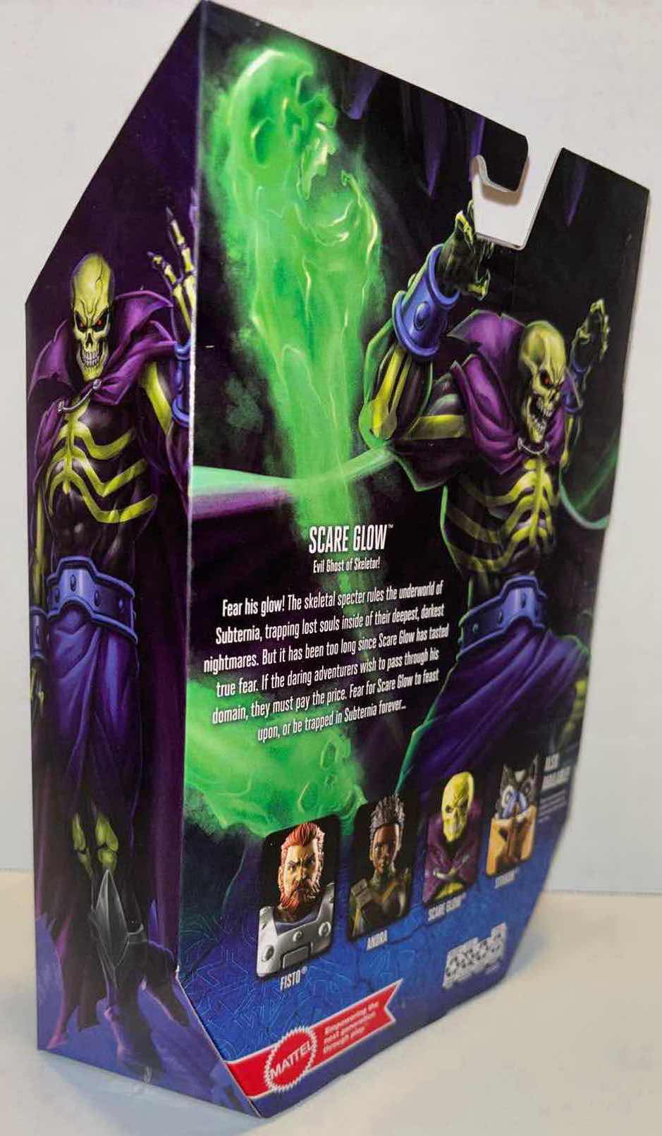 Photo 3 of NEW MATTEL MASTERVERSE MASTERS OF THE UNIVERSE REVELATION “SCARE GLOW” ACTION FIGURE & ACCESSORIES (1)