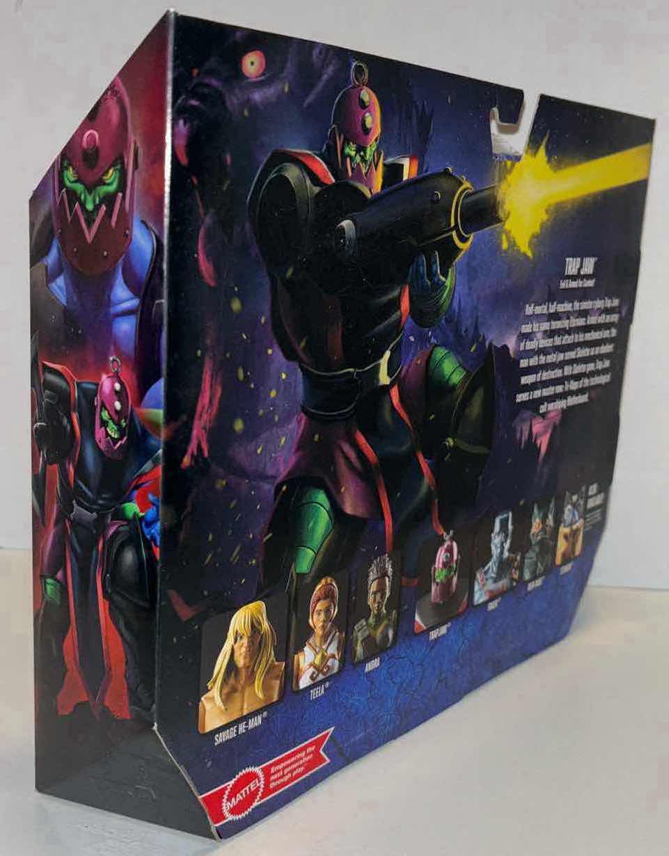 Photo 4 of NEW MATTEL MASTERVERSE MASTERS OF THE UNIVERSE REVELATION “TRAP JAW” ACTION FIGURE & ACCESSORIES (1)