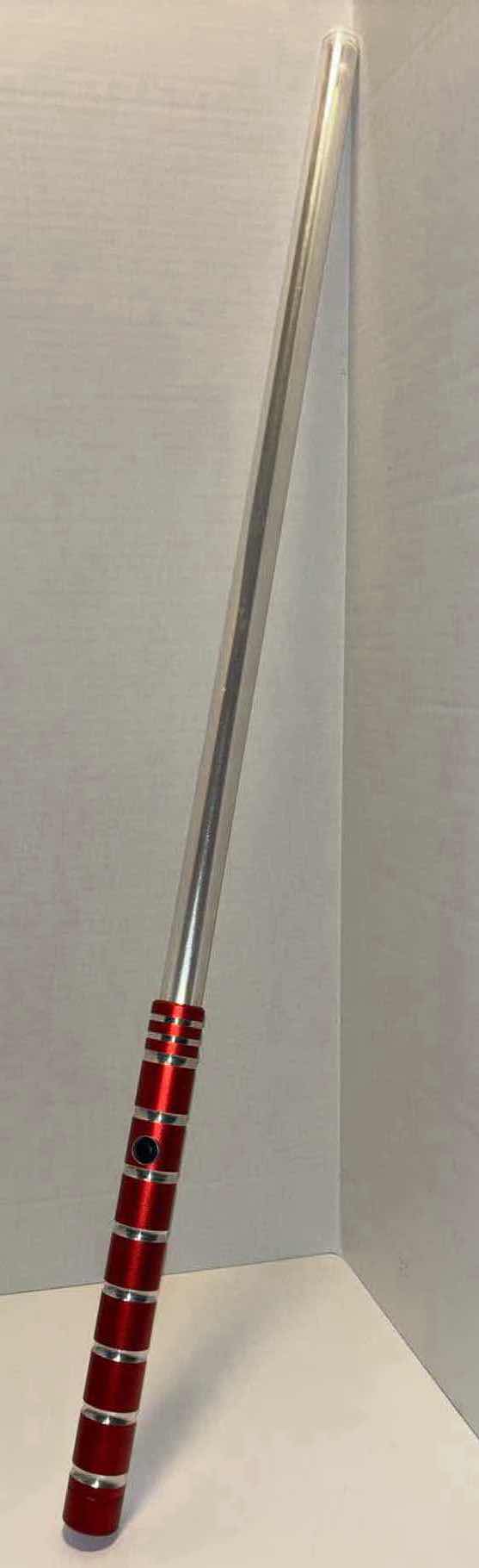 Photo 1 of NEW 37.25" RED ALUMINUM LIGHT SWORD SABER COLOR CHANGING LED-RED, GREEN, BLUE (#201RDS)