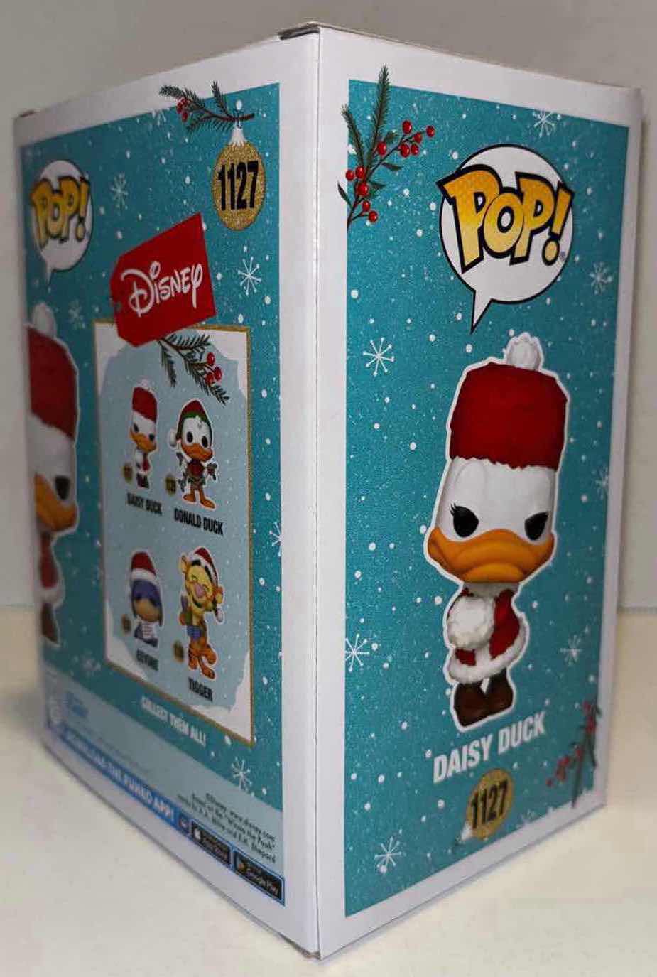 Photo 3 of NEW FUNKO POP! DISNEY VINYL FIGURE 6-PACK BUNDLE, #1127 HOLIDAY DAISY DUCK