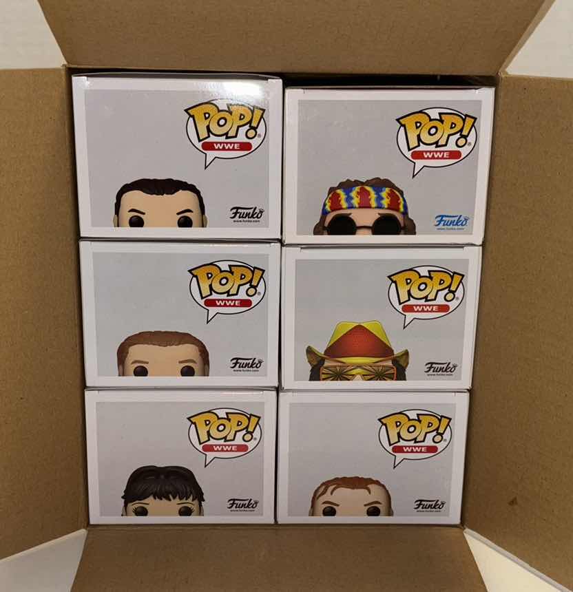 Photo 4 of NEW FUNKO POP! WWE VINYL FIGURE 6-PACK MIXED BUNDLE, #85, #86, #87, #88, #79, #109