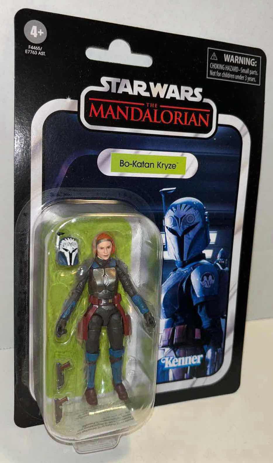 Photo 1 of NEW STAR WARS THE MANDALORIAN 3.75” THE VINTAGE COLLECTION ACTION FIGURE & ACCESSORIES, “BO-KATAN KRYZE” (1)
