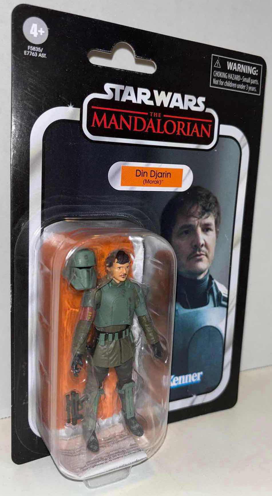 Photo 1 of NEW STAR WARS THE MANDALORIAN 3.75” THE VINTAGE COLLECTION ACTION FIGURE & ACCESSORIES, “DIN DJARIN (MORAK)” (1)