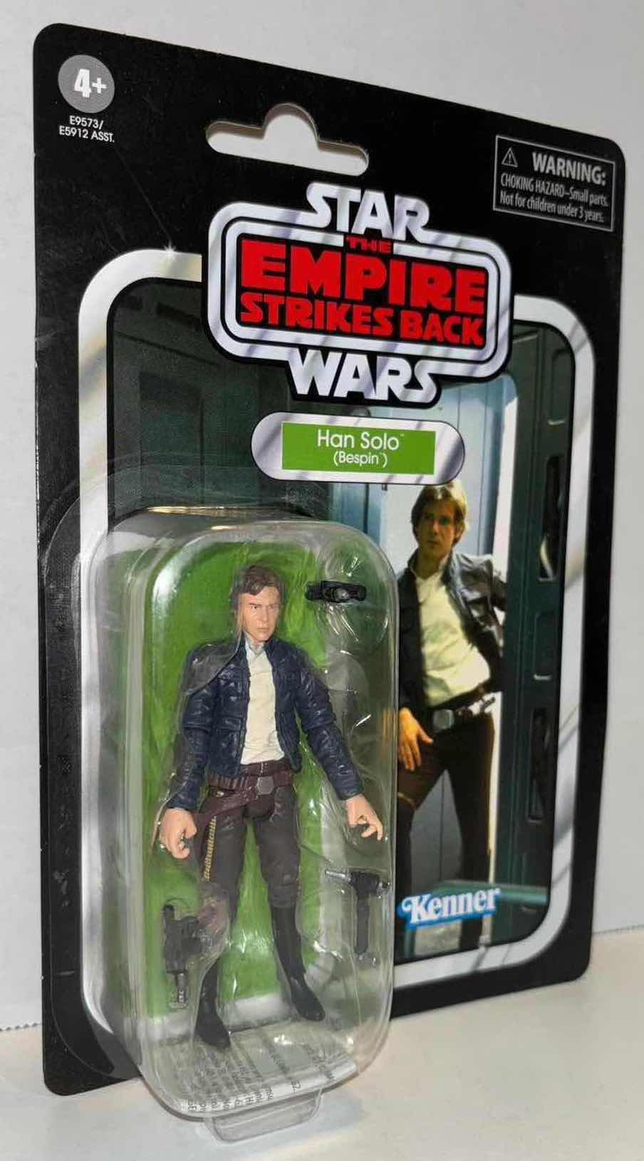 Photo 1 of NEW STAR WARS THE EMPIRE STRIKES BACK 3.75” THE VINTAGE COLLECTION ACTION FIGURE & ACCESSORIES, “HAN SOLO (BESPIN)” (1)